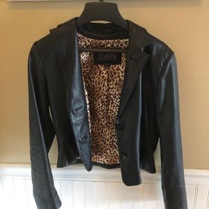 Leather jacket